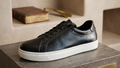 Classic Leather Low-Top Dress Sneakers