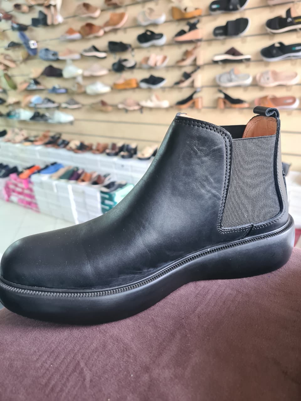 Men's Leather Chelsea Ankle Boot – Brown