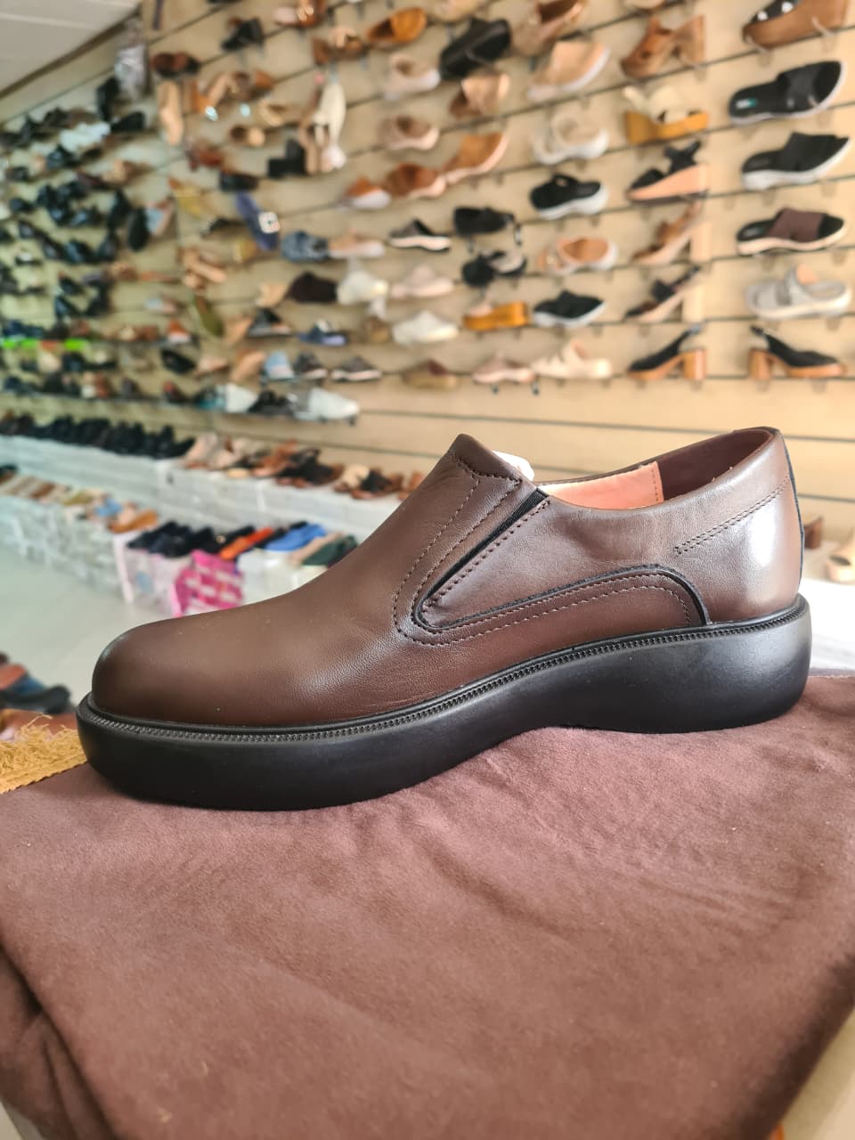 Men's Leather Slip-On Comfort Loafers