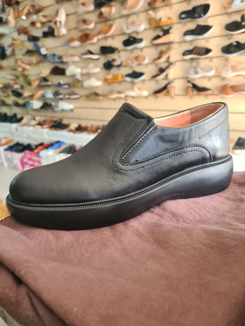 Men's Leather Slip-On Comfort Loafers
