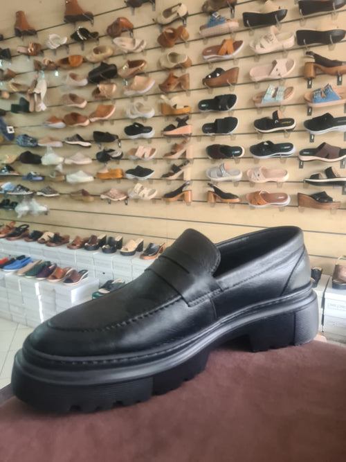 Classic Black Penny Loafer