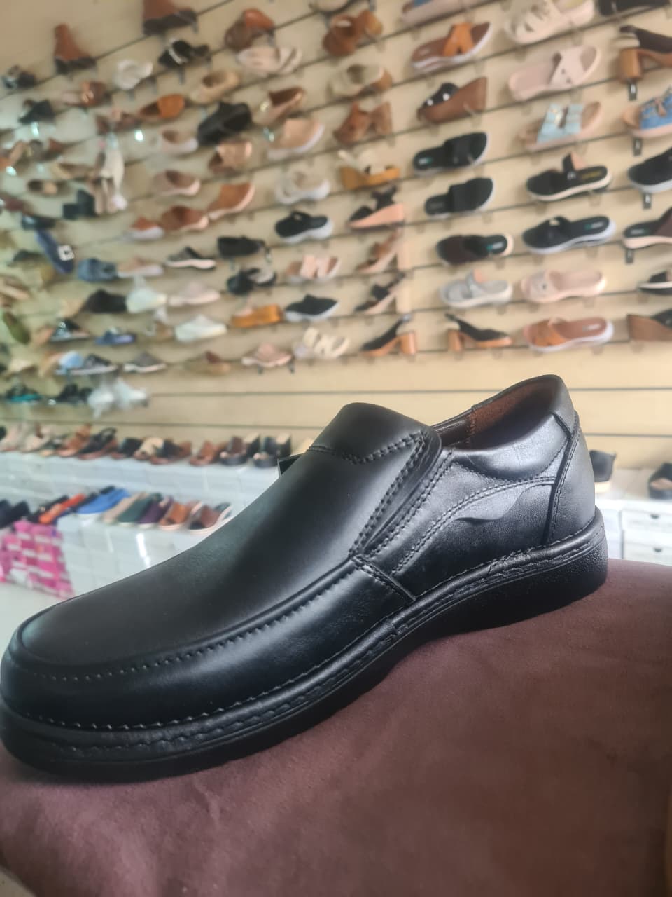 Ahram Classic Leather Slip-On