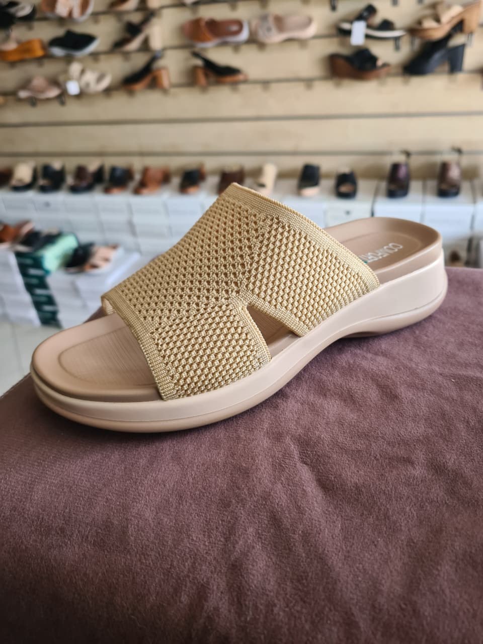 Women’s Black Comfort Platform Sandals